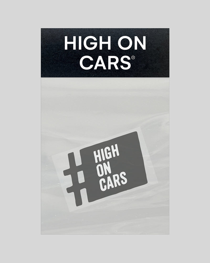 Oldschool HOC sticker - sort