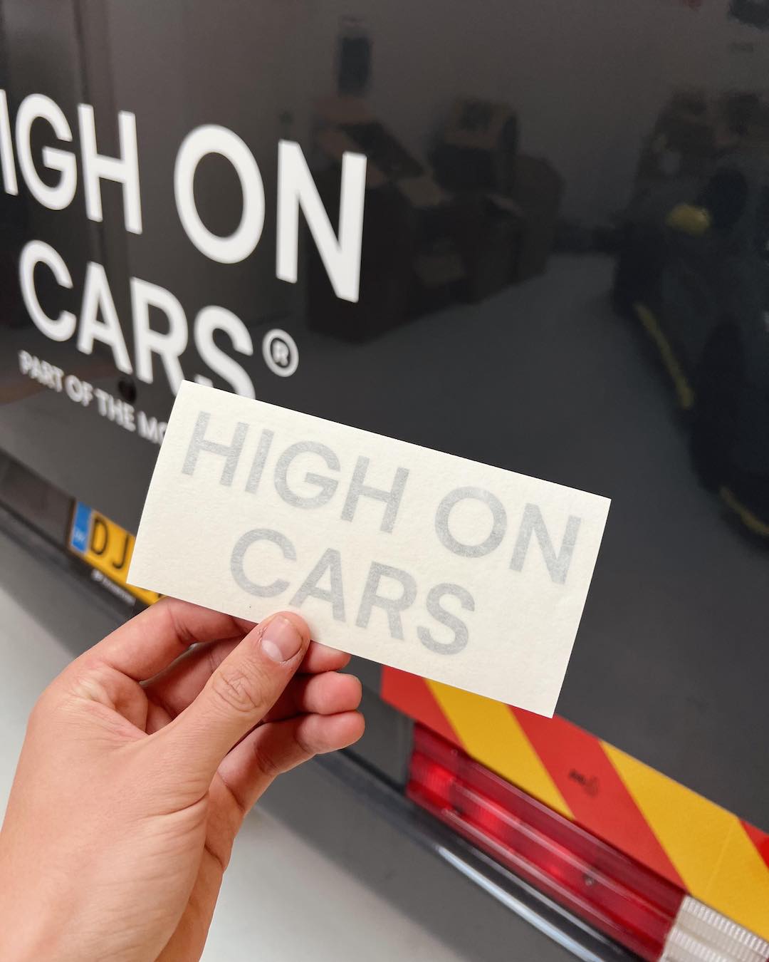 High on Cars stickers (2 pack)