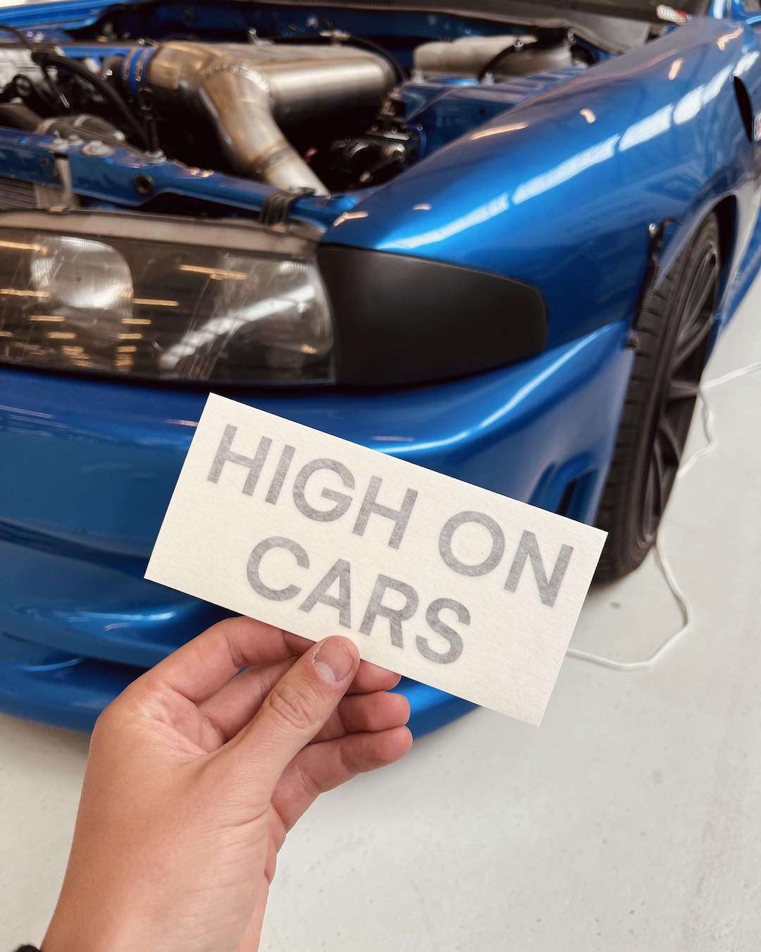 High on Cars stickers (2 pack)