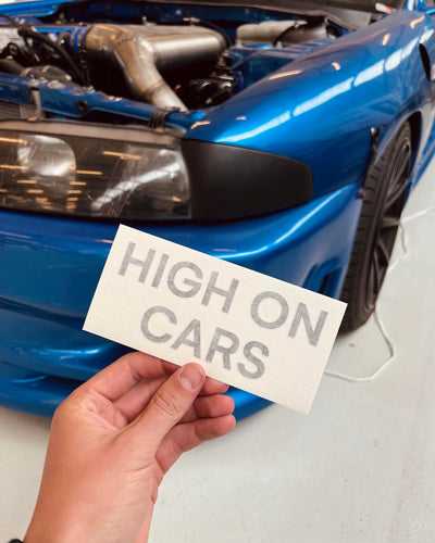 High on Cars stickers (2 pack)