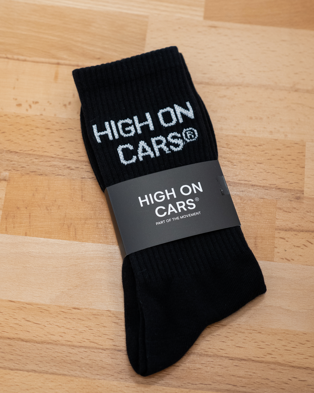 High on Cars sokker (sort)
