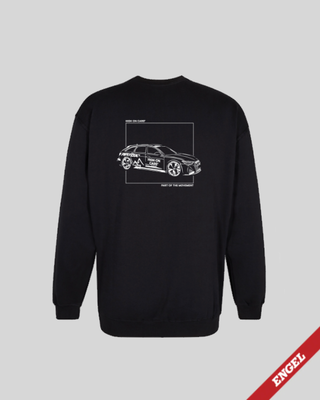 RS-SEEJS sweatshirt - Midnight Black