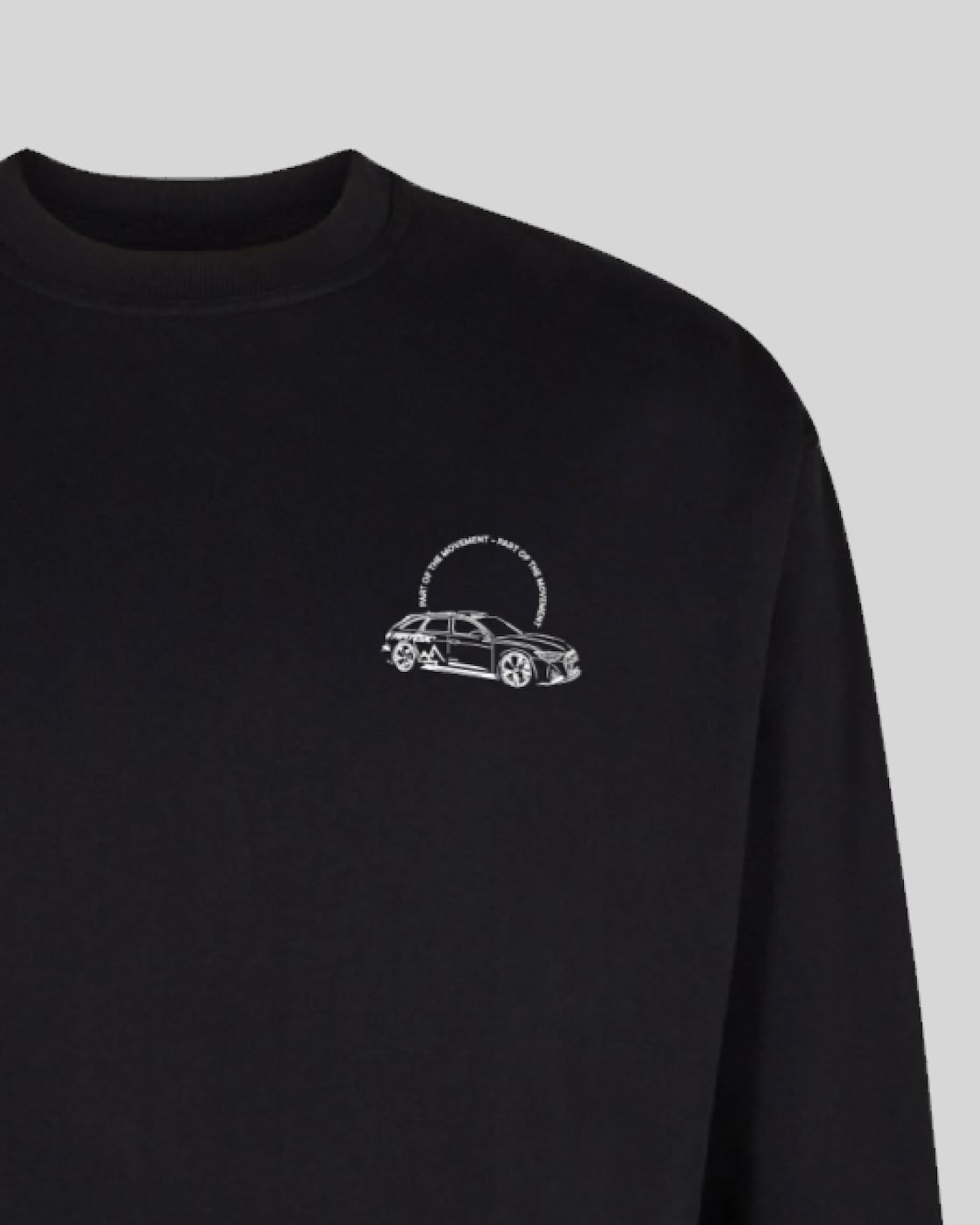 RS-SEEJS sweatshirt - Midnight Black